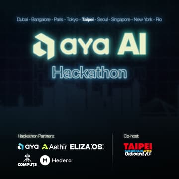 Cover Image for AYA AI Hackathon @ TBW2025