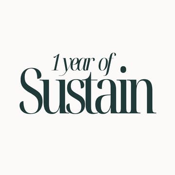 Cover Image for 1 Year of Sustain🎉