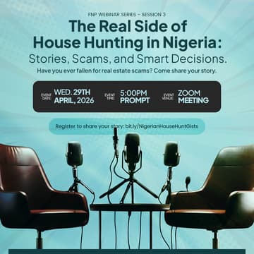 Cover Image for The Real Side of House Hunting in Nigeria: Stories, Scams, and Smart Decisions