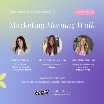 Cover Image for Marketing Morning Walk