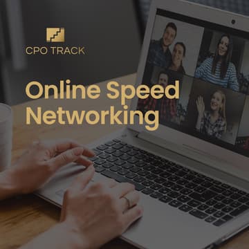 Cover Image for CPO Track: Online Speed Networking 🥂