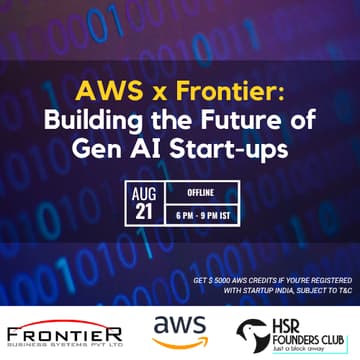 Cover Image for AWS x Frontier: Building the Future of Gen AI Start-ups