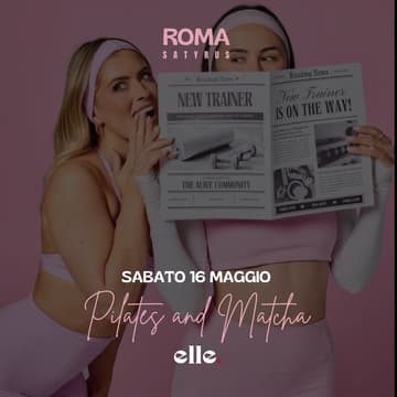 Cover Image for PILATES AND MATCHA AT SATYRUS