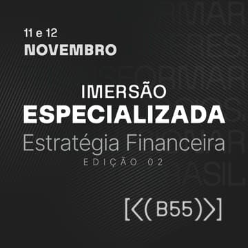 Cover Image for IMERSÃO ESPECIALIZADA | ACIONISTA - 11 e 12 de novembro
