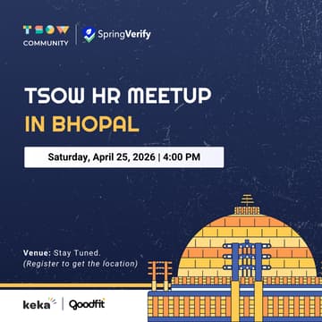 Cover Image for TSOW HR Meetup in Bhopal