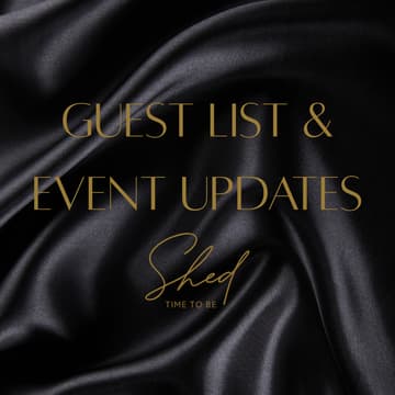 Cover Image for Guest List & Event Updates