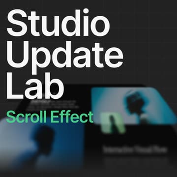 Cover Image for Studio Update Lab｜スクロールエフェクト