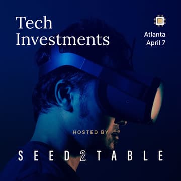 Cover Image for Seed2Table - Pitch+Dinner for Tech Investors