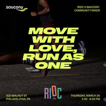 Cover Image for RIDC x Saucony Move with Love Mixer