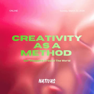 Cover Image for Creativity as a Method —Our Diaspora Around the World