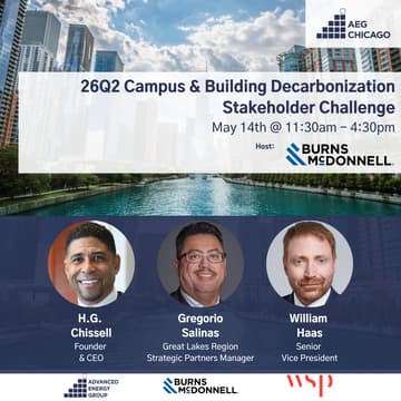 Cover Image for AEG Chicago 26Q2 Stakeholder Challenge: Campus & Building Decarbonization