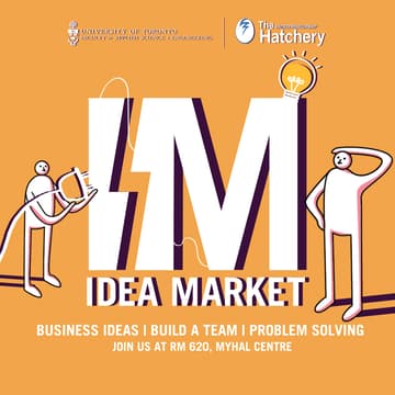 Cover Image for Idea Market @ UofT Hatchery