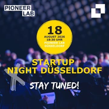 Cover Image for Startup Night Düsseldorf Pioneer Lab