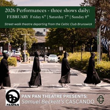 Cover Image for Pan Pan Theatre's Cascando by Samuel Beckett
