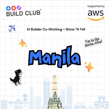 Cover Image for Build Club Manila x AWS | Launch & AI Co-Working