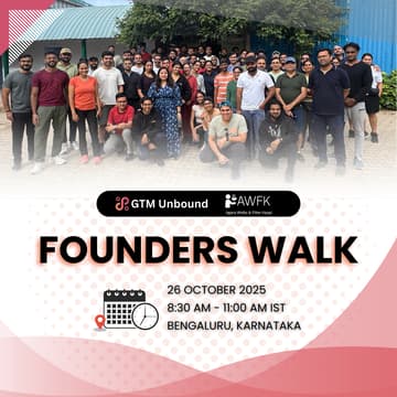 Cover Image for GTM Unbound Founders Walk
