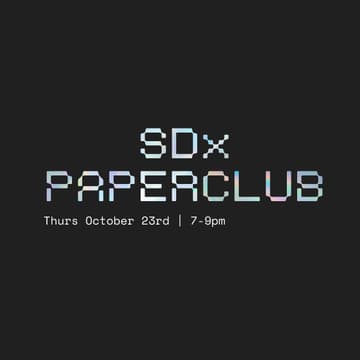 Cover Image for SDx Paper Club - TBD