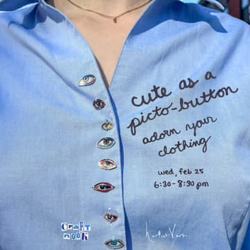 Cover Image for cute as a button: adorn your clothing
