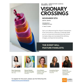 Cover Image for Visionary Crossings at CIC One Broad Way