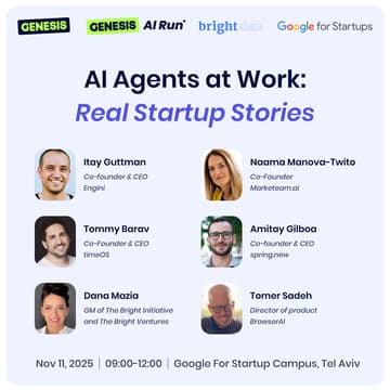 Cover Image for AI Agents at Work: Real Startup Stories by Genesis