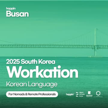 Cover Image for South Korea Workation | Hoppin Busan | Korean Language 🇰🇷