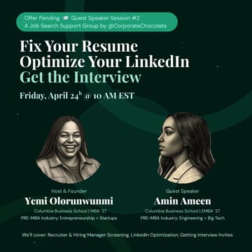 Cover Image for Offer Pending Session #2 with Amin Ameen & @HelloYemisi