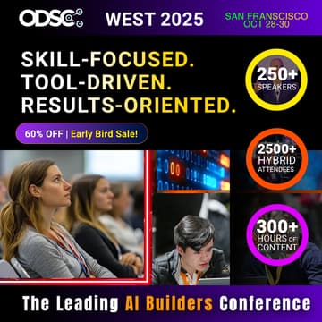 Cover Image for ODSC WEST 2025 | The Leading AI Training Conference