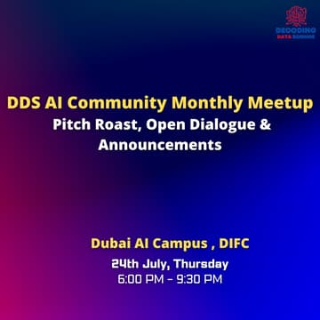 Cover Image for DDS AI Community Monthly Meetup