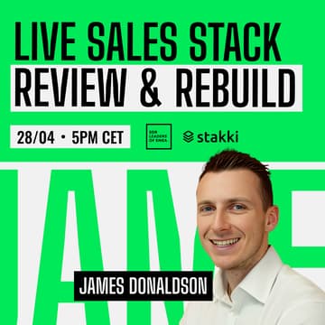 Cover Image for Live SDR Tech Stack Reviews: Fix What’s Broken (In Real Time)