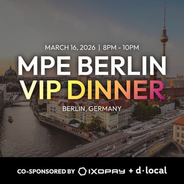 Cover Image for IXOPAY x dLocal VIP DINNER at MPE Berlin