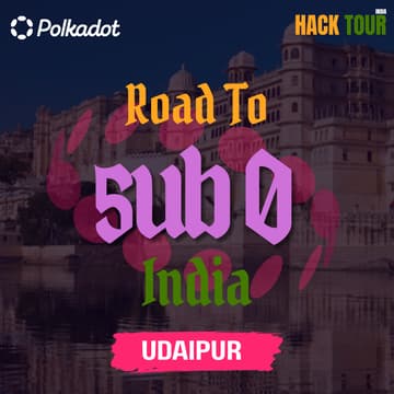 Cover Image for Road to Sub0 India - Builder Party: Udaipur Edition