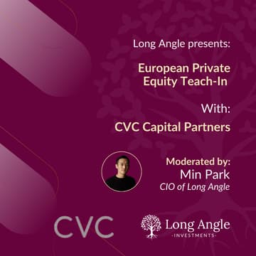 Cover Image for European Private Equity Teach-In with CVC Capital Partners