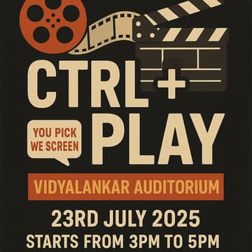 Cover Image for Ctrl + Play 🎬 by IEEE VSIT