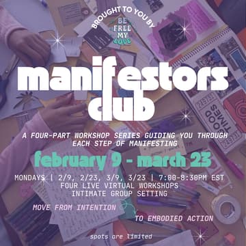 Cover Image for MANIFESTORS CLUB | Workshop 2: Manifestation Mood Board