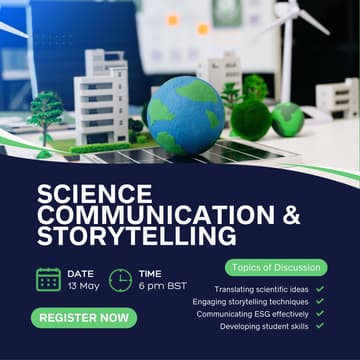Cover Image for Science Communication & Storytelling