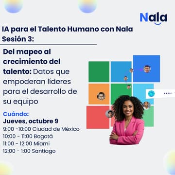 Cover Image for Del mapeo al crecimiento del talento: Datos que empoderan líderes para el desarrollo de su equipo