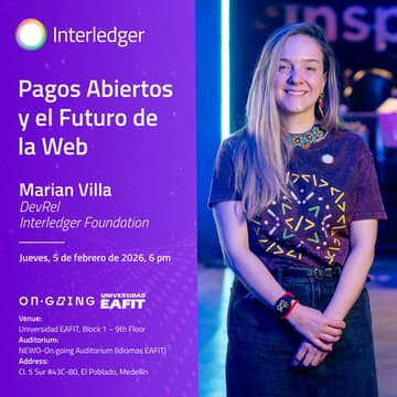 Cover Image for EAFIT Meetup | Pagos Abiertos y el Futuro de la Web