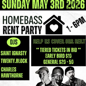 Cover Image for HOMEBASS RENT PARTY #1
