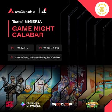 Cover Image for Team1 GameNight @Calabar