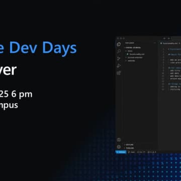 Cover Image for Microsoft Dev Days