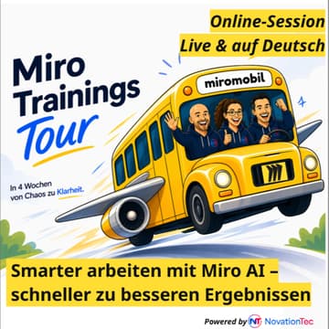 Cover Image for Smarter arbeiten mit Miro AI – schneller zu besseren Ergebnissen