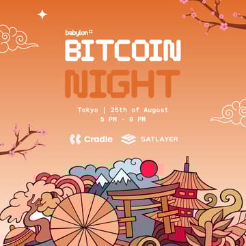Cover Image for Bitcoin Night | Tokyo