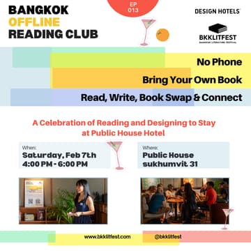 Cover Image for Bangkok Offline Reading Club EP13 - Feb 7th