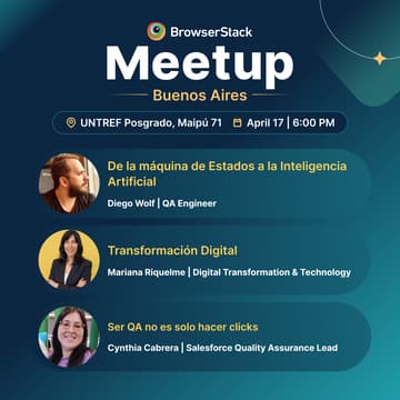 Cover Image for BrowserStack Software Testing and QA Meetup