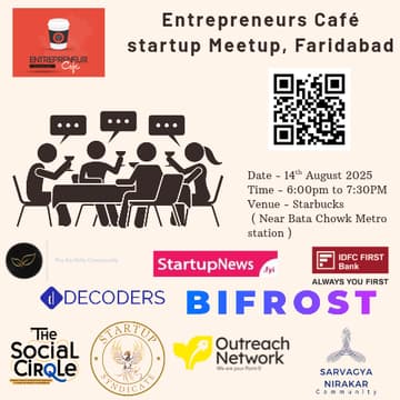 Cover Image for Entrepreneur Cafe | Faridabad