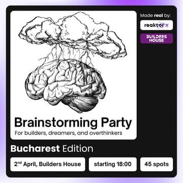 Cover Image for Brainstorming Party - Bucharest