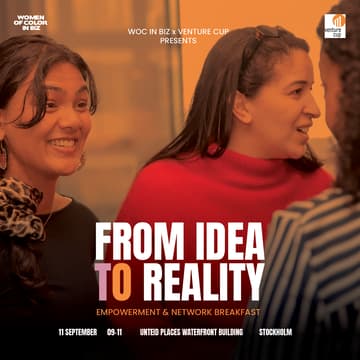 Cover Image for From Idea To Reality: Empowerment Breakfast WOC in Biz X Venture Cup