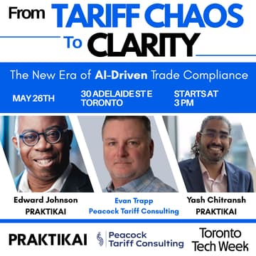Cover Image for From Tariff Chaos to Clarity: The New Era of AI-Driven Trade Compliance