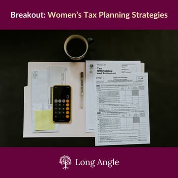 Cover Image for Women Only- Tax Planning Strategies
