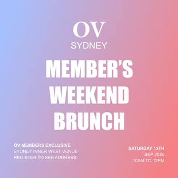 Cover Image for Sydney OV Member Brunch - September 2025